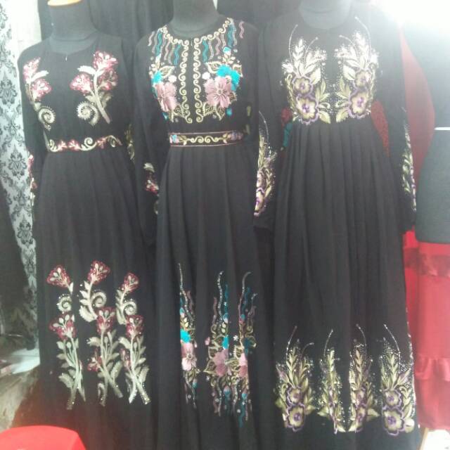 Abaya bordir