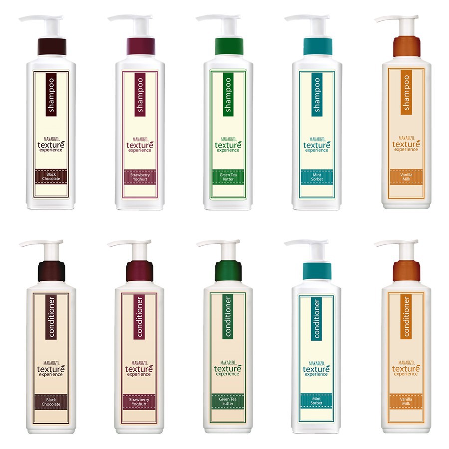 MAKARIZO TEXTURE EXPERIENCE SHAMPO DAN CONDITIONER