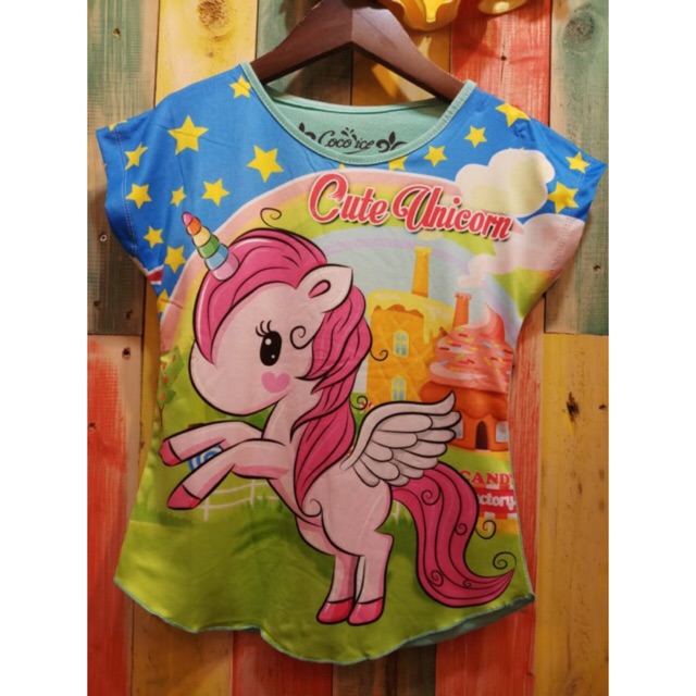 Coco Ice Tee Unicorn & Stars