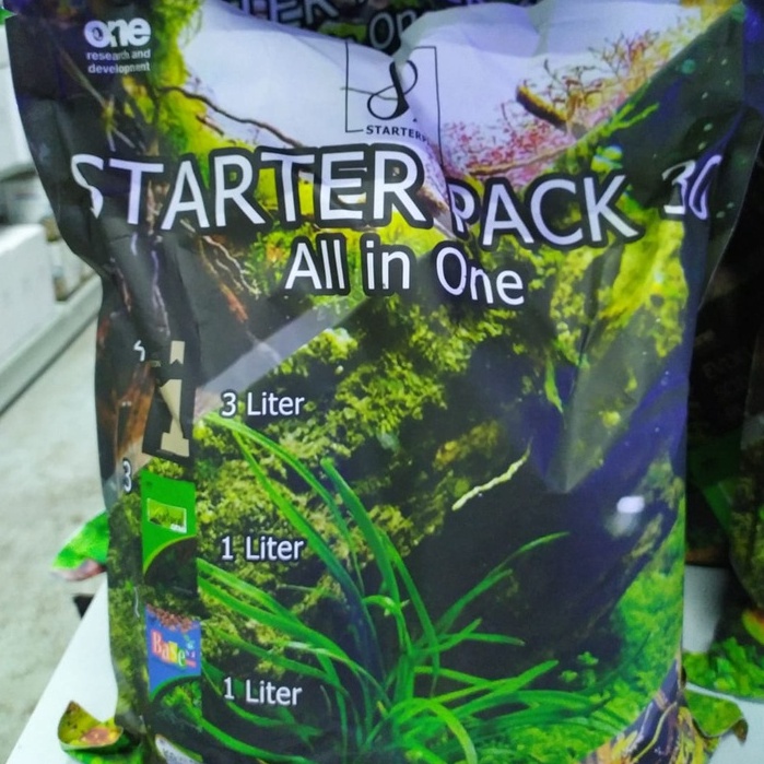 One Riset Evolution Starter Pack 30 Aquarium Aquascape