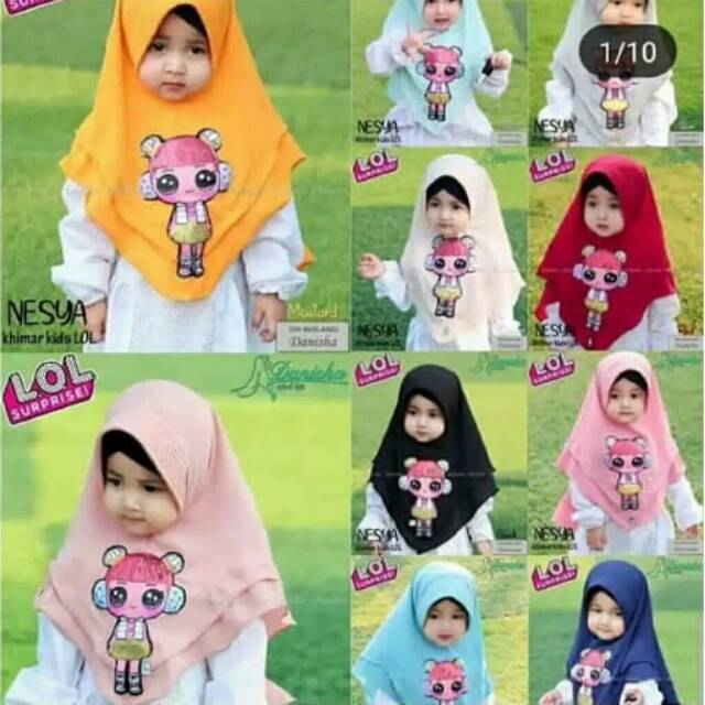 Hijab LOL LED