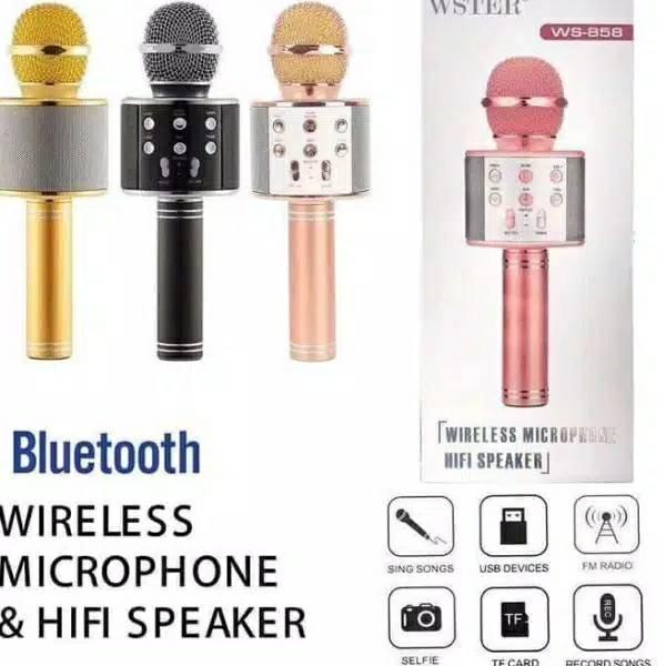 New Stock Mic Bluetooth WS 858