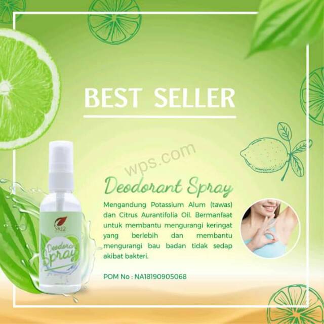 Deodorant spray sr12