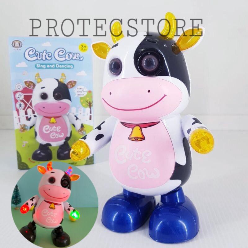 MAINAN SAPI DANCING CUTE NYANYI DAN NARI