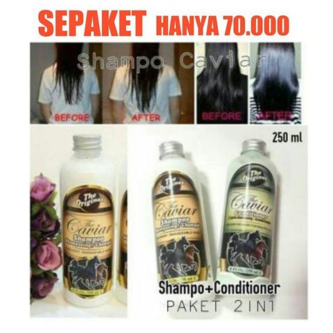 THE CAVIAR SHAMPOO PAKET