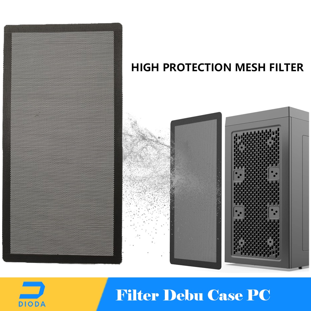 Filter Debu Case PC Magnetic Cooling Dust Net Guard