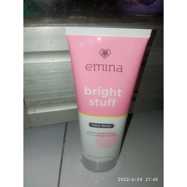 emina bright stuff face wash 100ml
