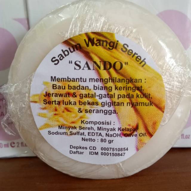 Sabun wangi sereh
