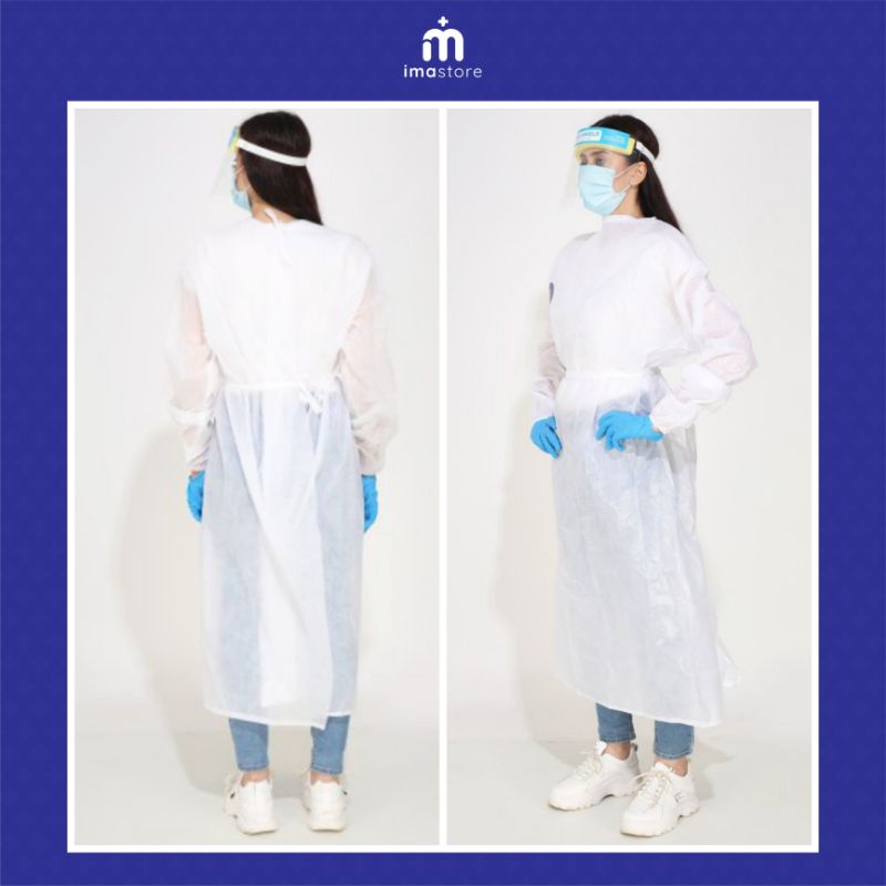 Disposable Isolation Gown / Baju APD