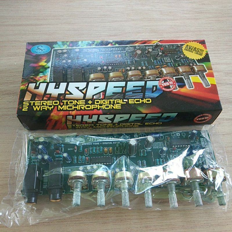 Stereo Tone Control HYSPEED Plus Echo Digital Dan 2 Way by scorpion