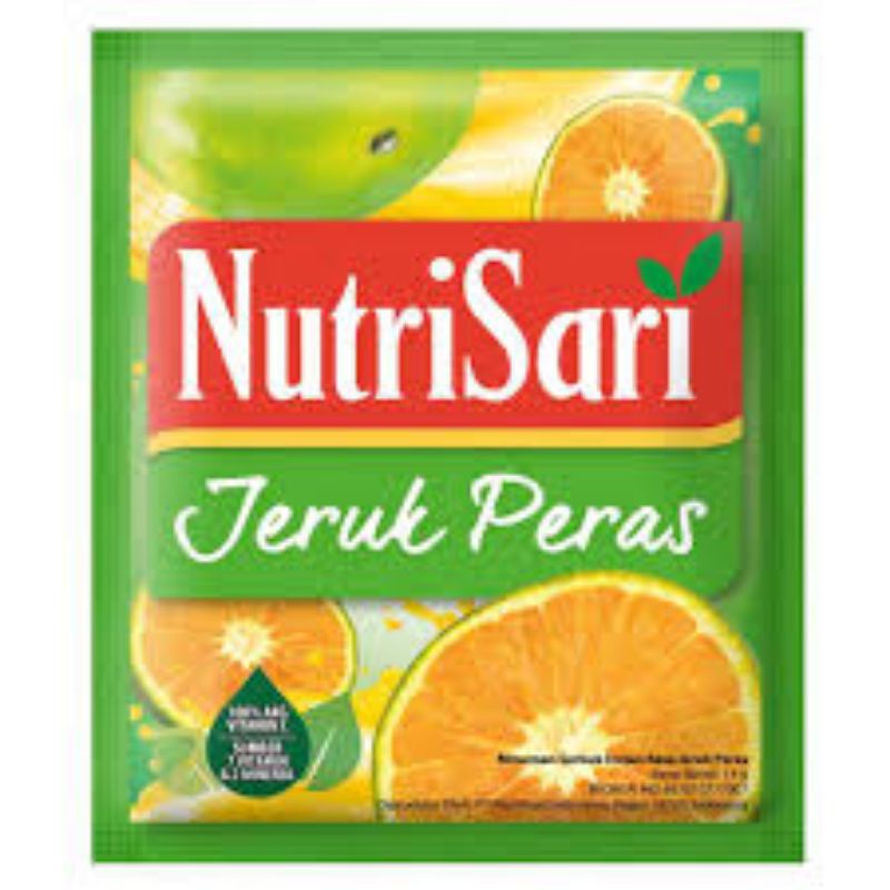 nutrisari jeruk peras 1 renceng