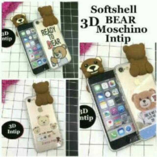 Softcase Bear Ip 5, Ip 6, Samsung J5 2016