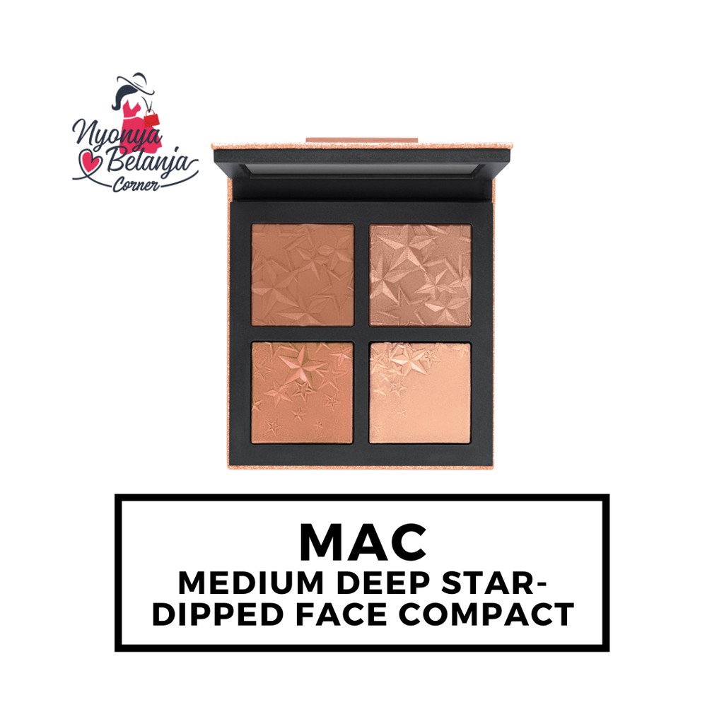 MAC MEDIUM DEEP STAR-DIPPED FACE COMPACT