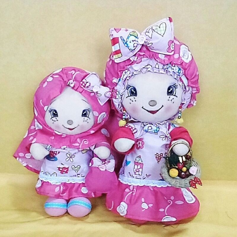 boneka hijab shazmee pink
