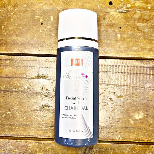 Facial wash charcoal