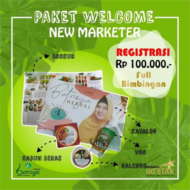 Paket New Marketer + Bonus
