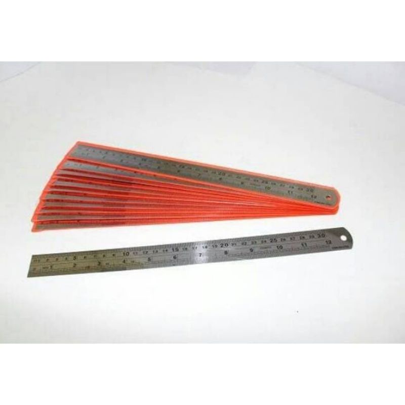Penggaris Logam Stainless 30cm
