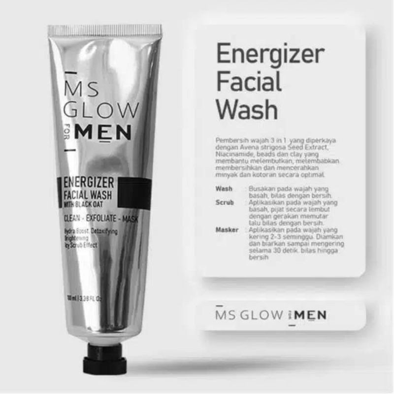 MS GLOWMEN FACIALWASH