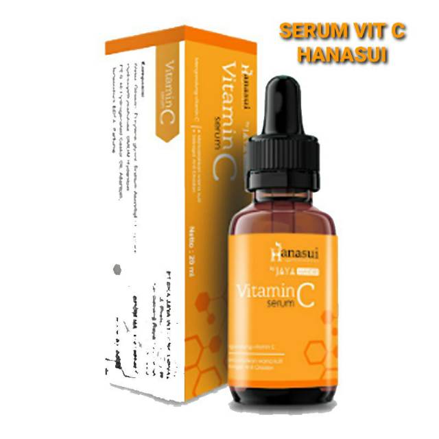 SERUM HANASUI VIT C DAN VIT E DUS KUNING BPOM