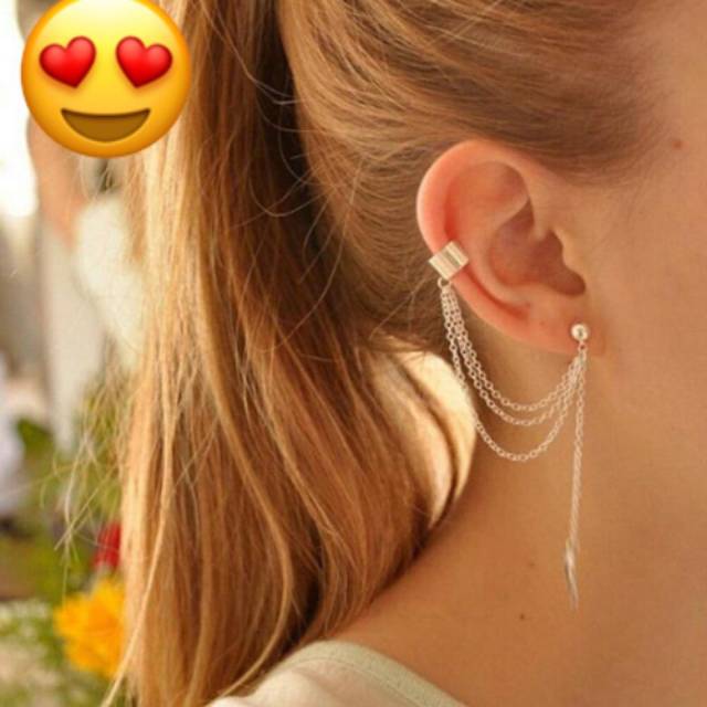 anting korea anting selebgram anting rantai