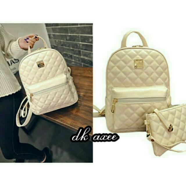 Ransel elegan + pounch