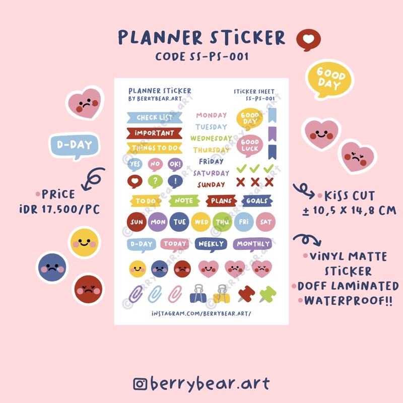Planner Sticker | Deco Planner Sticker