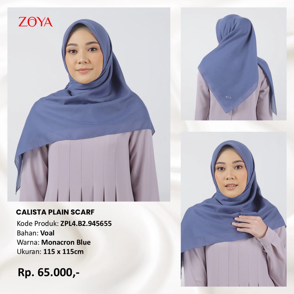 Zoya Calista Plain Scarf