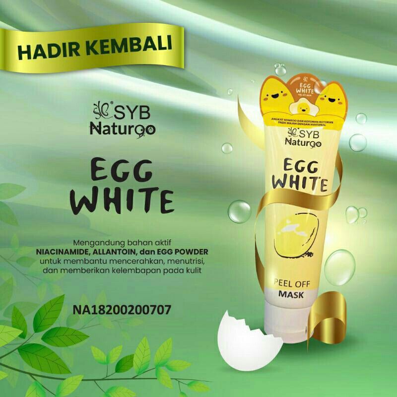 EGG WHITE SYB BPOM ORIGINAL