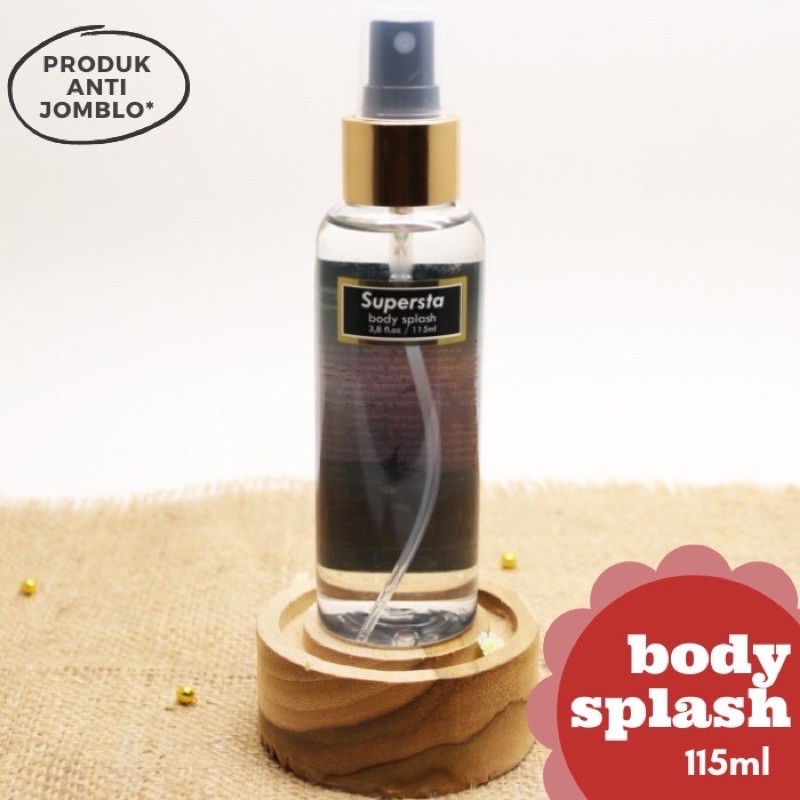 Parfum Supersta 115ml bady splash 100%Ori