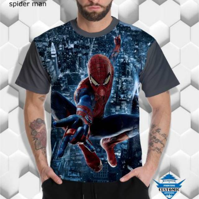 KAOS SUPERHERO FULLPRINT - SPIDERMAN