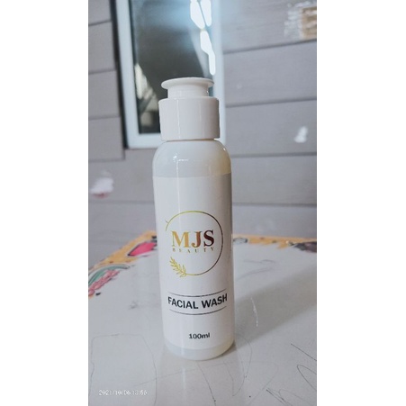 mjs facial wash