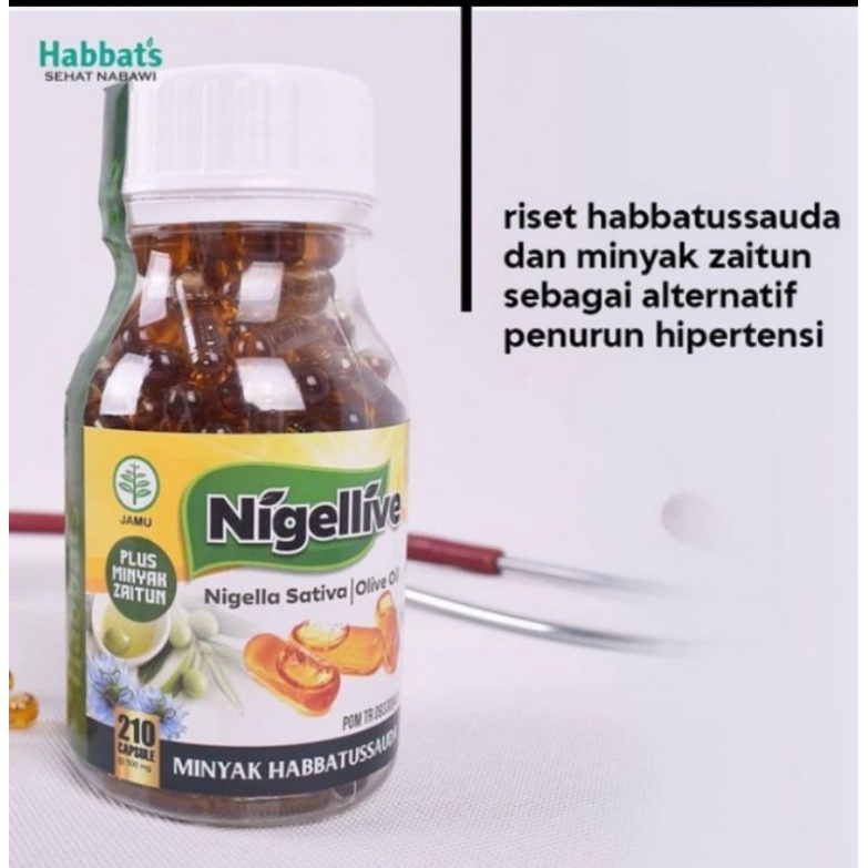 Habbatusauda plus zaitun  Nigelive 200kps