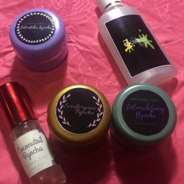 Paket komplit wajah dan badan basic byocha
