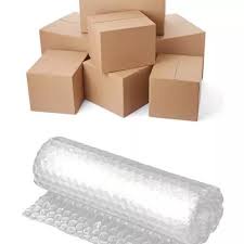 extra packing kardus bubble wrap