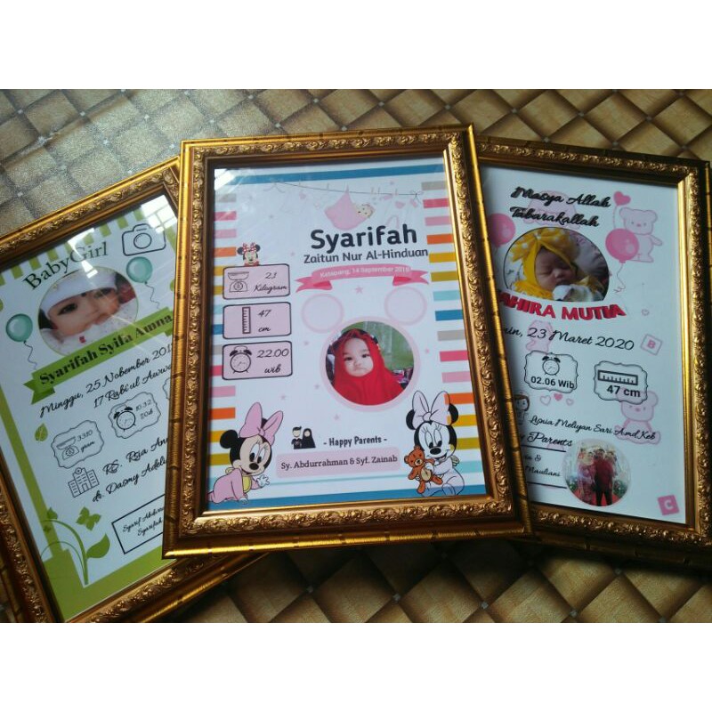 biodata bayi