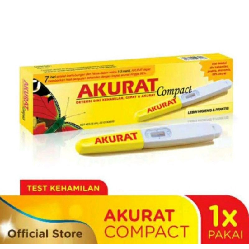 Akurat Compact test Kehamilan 1 Pcs