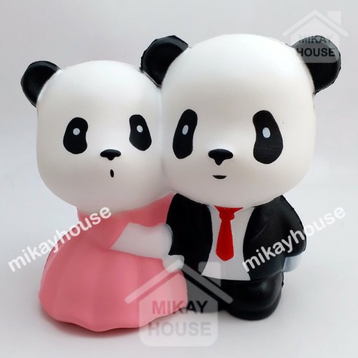 Squishy Sweet Panda Couple