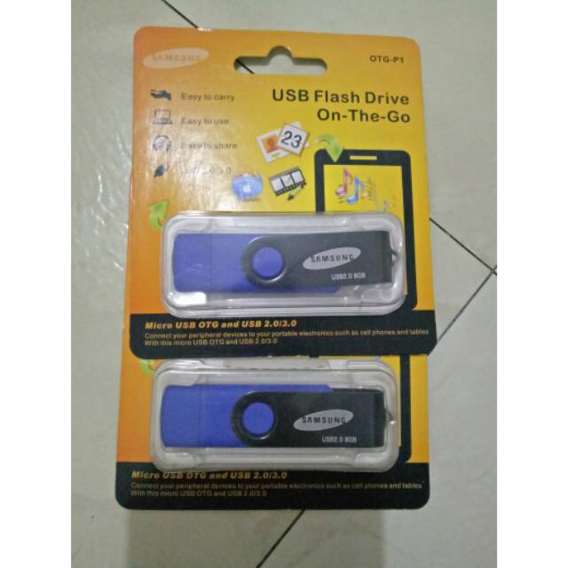 Flashdisk samsung otg 8GB model besi