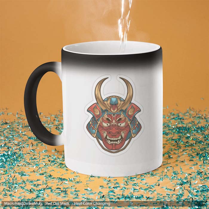 Mug Magic Red Oni Mask