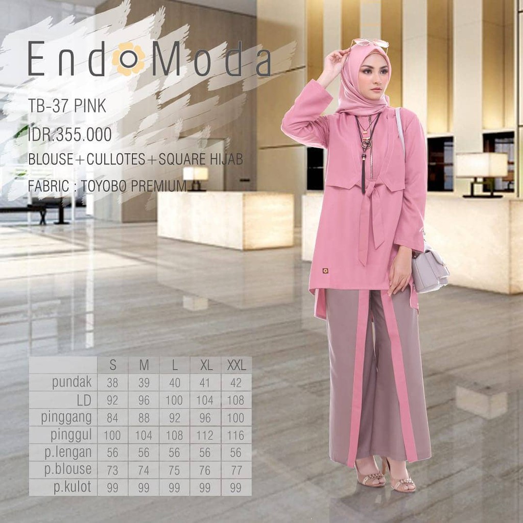 ENDOMODA TB-37PINK