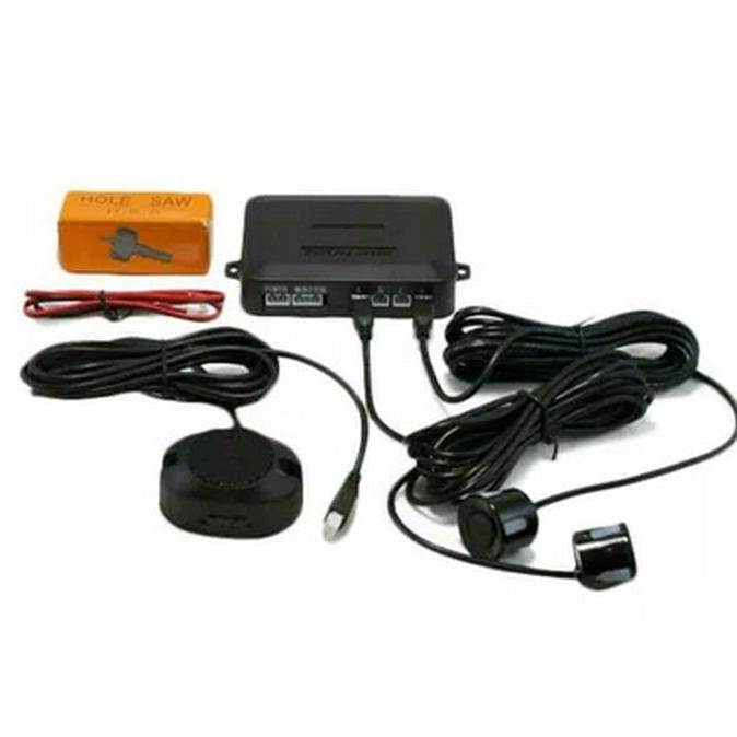 Sensor Parkir Mobil Universal Dengan 2 Radar Sensor Buzzer Premium .