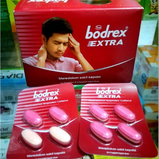 BODREX EXTRA 1 STRIP ISI 4 KAPLET