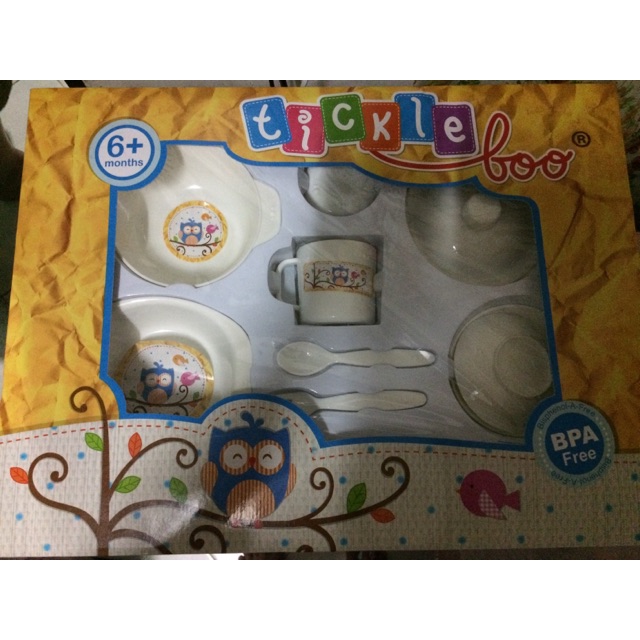 Tickle Boo Feeding Set