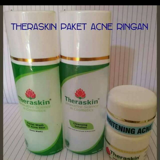 Paket theraskin acne/jerawat ringan