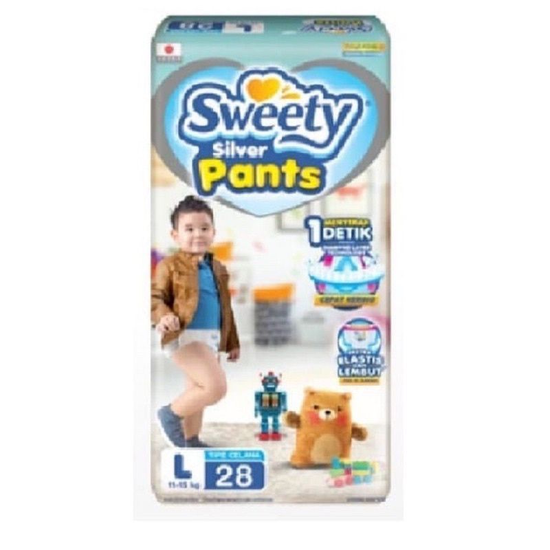 sweety silver pants