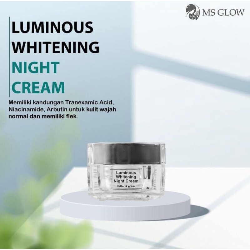 CREAM MALAM LUMINIOS MS GLOW