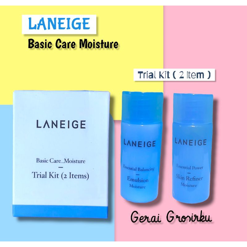 LANEIGE BASIC CARE TRIAL KIT (2 Items) [TRAVEL SIZE]
