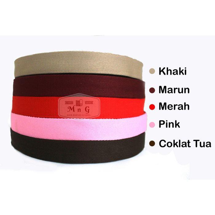 Promo Webbing 3.0 Polycotton (Rol) Diskon