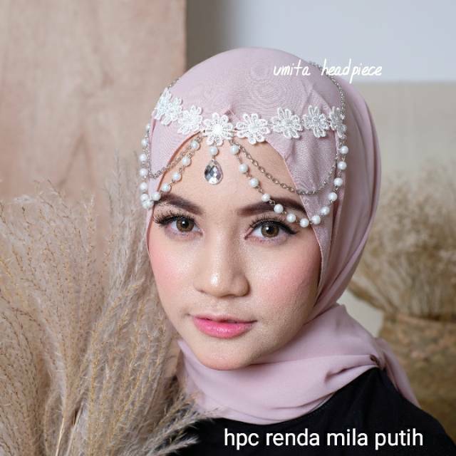 Headpiece renda mila