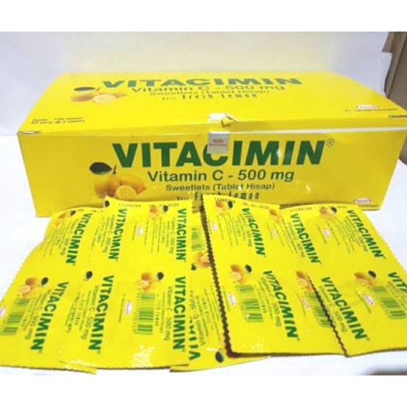 Vitacimin 500mg lemon, orange